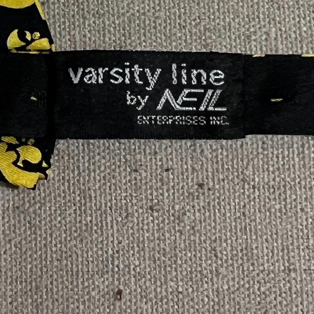 Iowa Hawkeyes Silk‎ Bow Tie Handmade Varsity Line by NEIL Enterprises